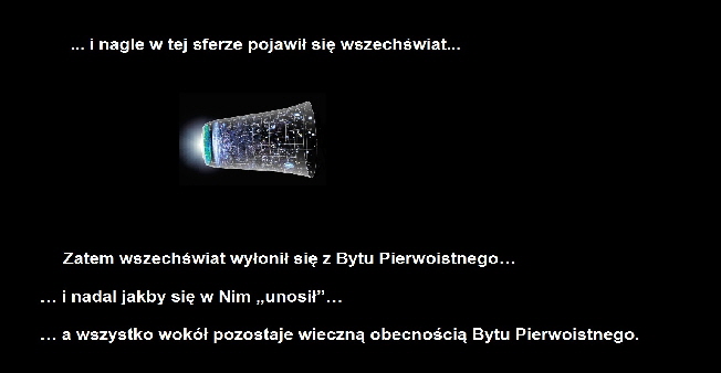 6. Czarny - wszechświat unosi się